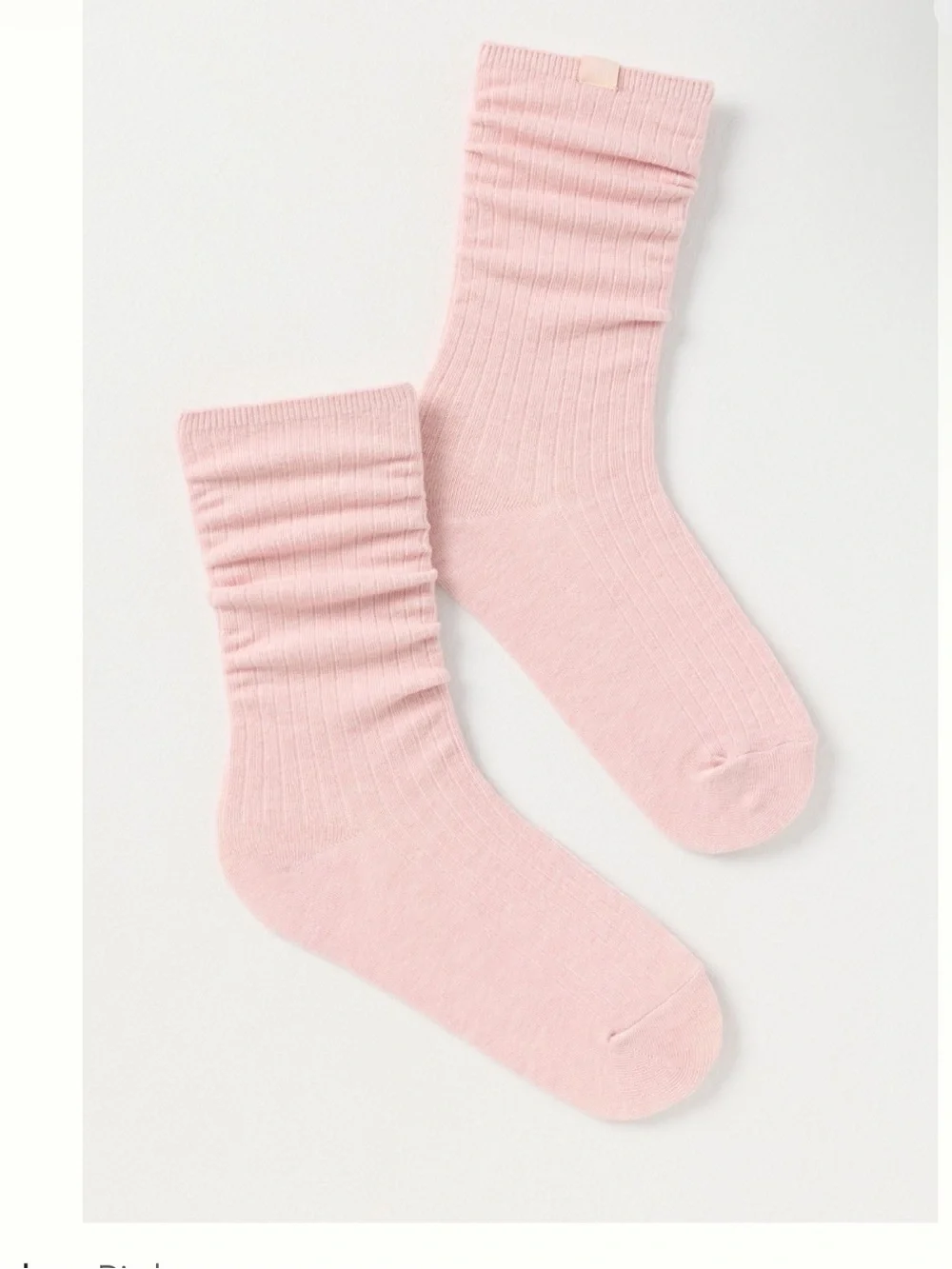 Anthropologie LyreBird Ribbed Wool Blend Crew Socks